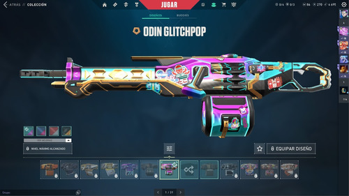 Cuenta Valorant Ascendente Skins (Usado)