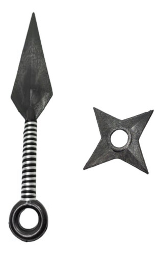 Imagen 2 de 6 de Naruto Kunai Shuriken Cosplay Disfraz Estrella Ninja Shinobi