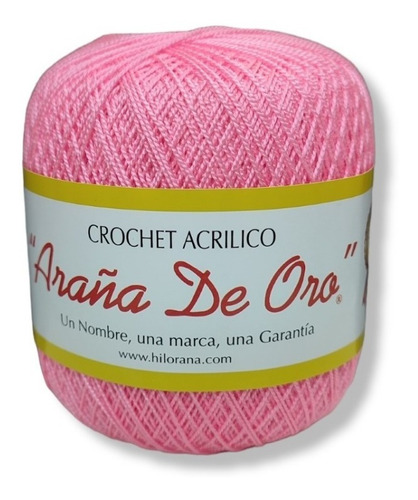 Hilo Crochet Acrílico Araña De Oro Precio X 2 Rollos 