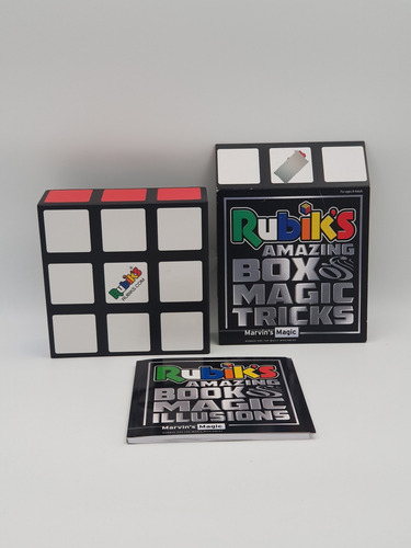Vintage Juego De Magia Rubik´s Amazing Box Of Magic Tricks