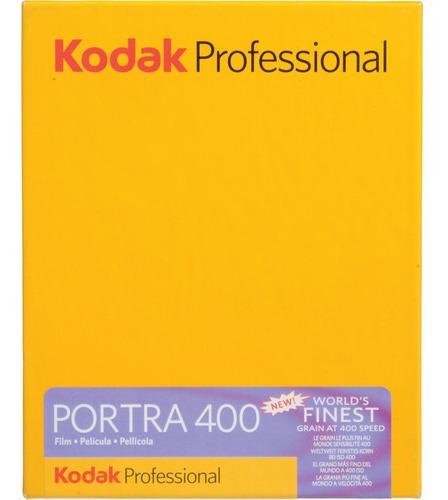 Filme Colorido Kodak Portra 400 - Formato 4x5 - 10 Folhas