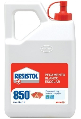 Pegamento Liquido Blanco 1 Kg. Resistol 850