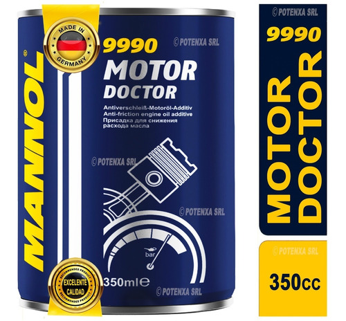 Aditivo Mannol Motor Doctor Máxima Compresión 350ml 