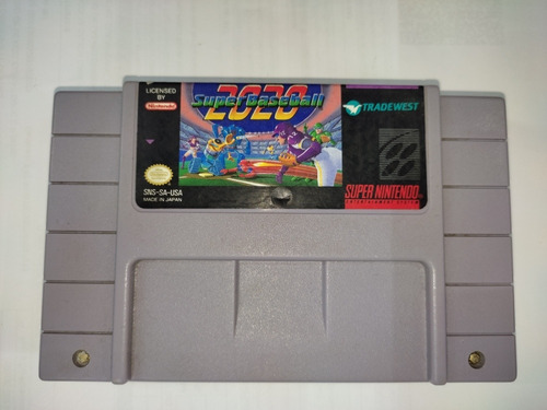 Super Baseball 2020 Snes Original Garantizado **play Again** (Reacondicionado)