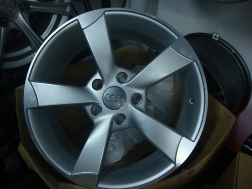 Llanta Audi Rodado 17 5x112 Gris Mate Vento Golf 