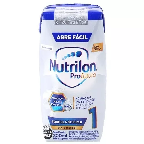 Leche Para Bebe Recien Nacido Nutrilon Etapa 1 Tetra Pack