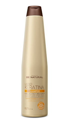 Be Natural Shampoo Lisso Keratina 350ml