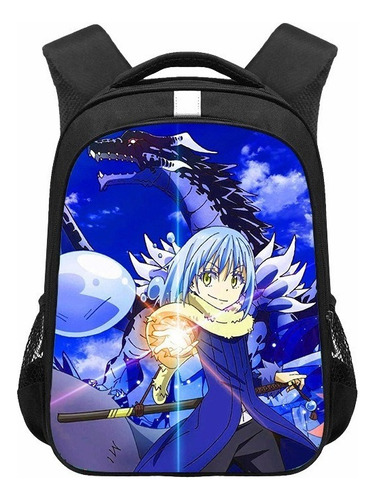 Mochila De Estudiante That Time I Got Reincarnated As A Slime, Mochilas Escolares Informales, Bolsas De Viaje Deportivas De Alta Capacidad A La Moda