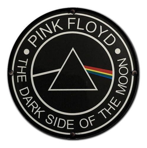 3 Cuadros Decorativos Vintage Rock Ac/dc Pink Floyd Zeppelin