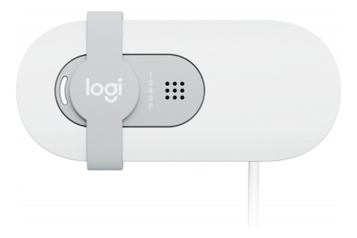 Logitech Webcam Brio 100, 2m 1920x1080 Pixeles Usb-a Blanco