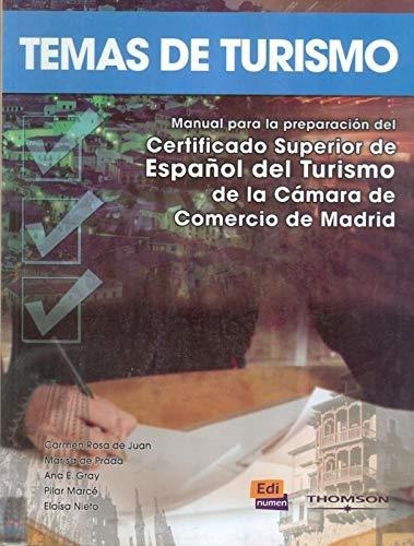 Temas De Turismo Manual Prep Certificado Superior  - 