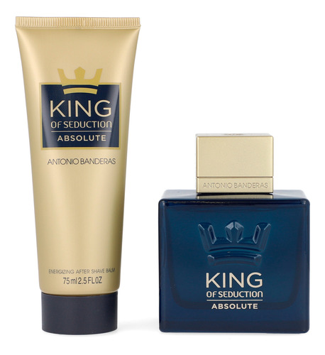 Set King Of Seduction Absolute 2pzs 100ml Spray /desodorante
