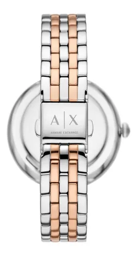 Reloj Mujer Armani Exchange Brooke Acero Color De La Correa
