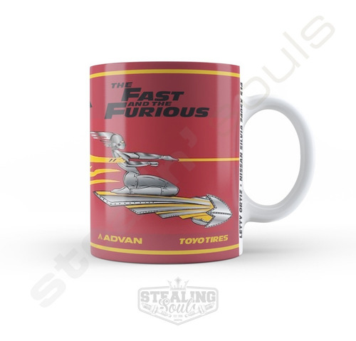 Taza Fast & Furious / Rapido Y Furioso - Letty Ortiz - Nissan Silvia 240sx S14 - Cine / Pelicula / Coleccion