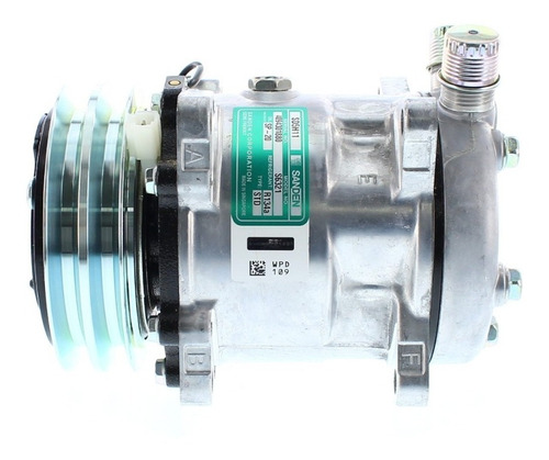 Compresor 5h11 2a 12v 125mm Tapa Fl (oe) S6321 Sanden