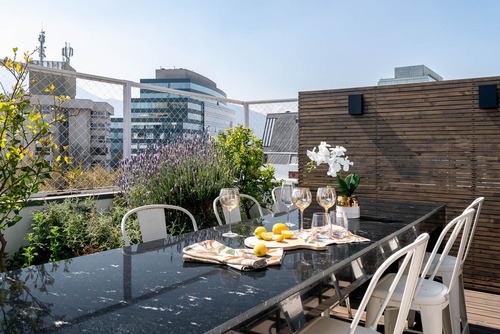 Moderno Departamento, Gran Terraza. Alianza Francesa