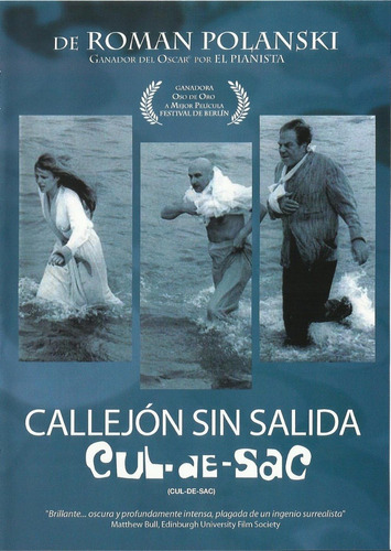 Callejón Sin Salida | Dvd Roman Polanski Pelicula Nuevo
