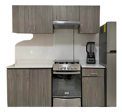 Cocina Integral Moderna 180cm Espacio Pequeño Varios Tonos 