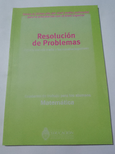 Resolución De Problemas Matemática 2004