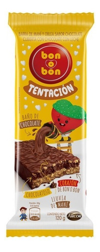 Postre Bon O Bon Tentaciones Navidad X 120gr - Arcor Oficial