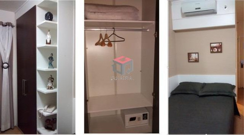 Imagem 6 de 10 de Flat Para Aluguel, 1 Quarto, 1 Vaga, Santa Paula - São Caetano Do Sul/sp - 90702