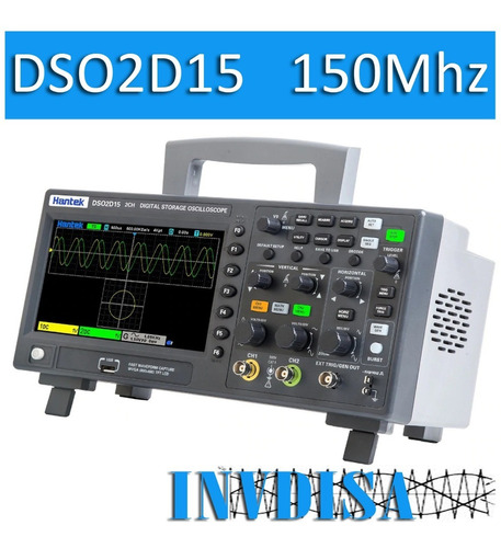 Osciloscopio Digital 150mhz Con Generador - N U E V O 