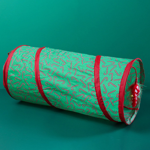 (b) Túnel Para Gatos Con Bastones Playtube, Árbol De Navidad