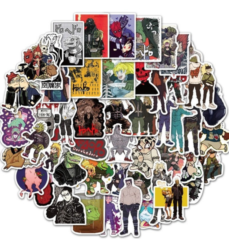 Calcomanias Stickers Dorohedoro Anime Packx12und Surtido