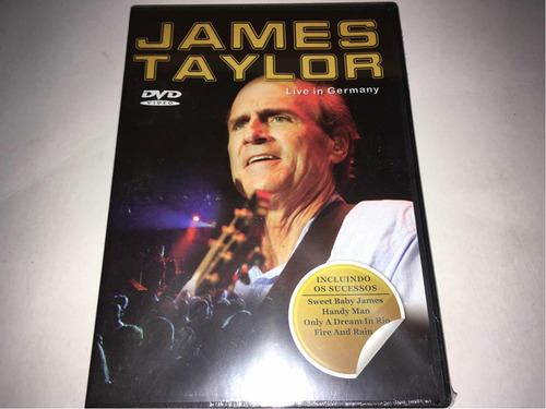 James Taylor Live In Germany Dvd Nuevo Cerrado