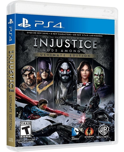 Jogo Injustice Ultimate Edition Ps4 Disco Fisico Cd Original