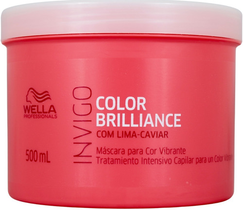 Wella Pro Invigo Color Brilliance - Máscara Capilar 500ml