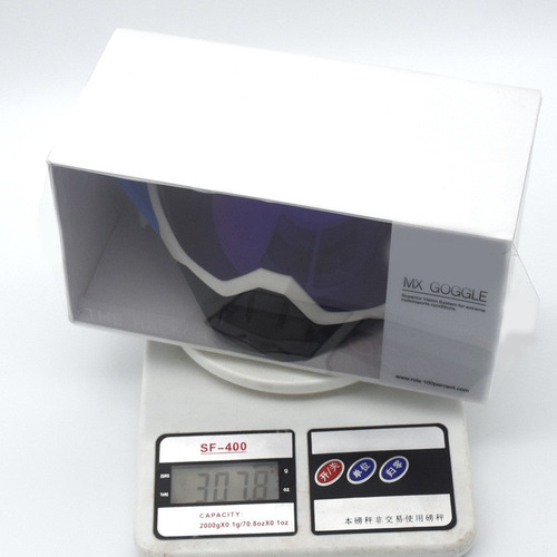 Goggles Moto Marco Amarillo Verde Nariz Roja 68