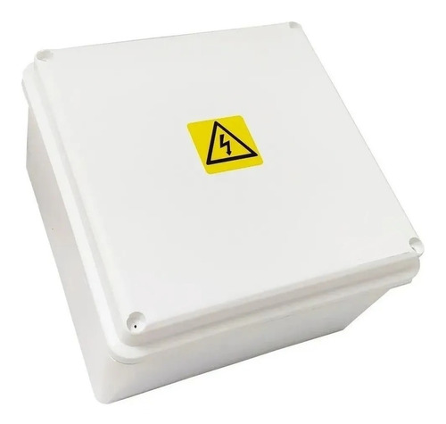 Caja Estanca De Paso  9x9x5 Cm Por 10 Unidades Plástico Cctv