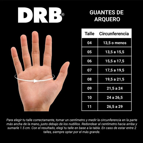 Imagen 7 de 8 de Guantes Arquero Futbol Drb Varillas Adulto Entrenamiento Pro