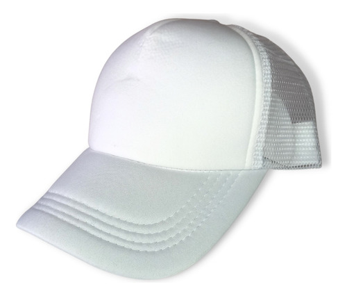 35 Gorras Lisas De Malla Esponja Trucker Camionero P Sublima