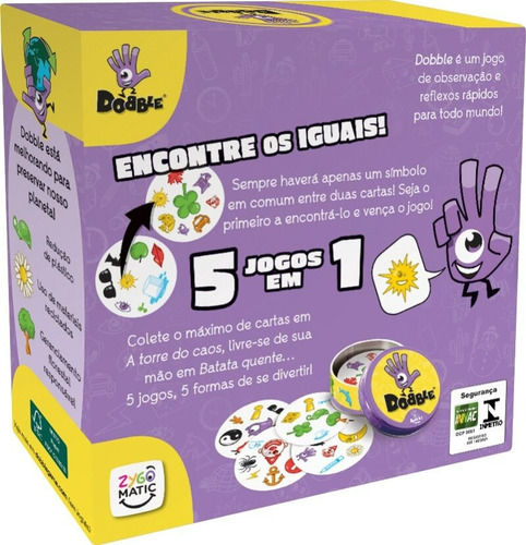 Galápagos Dobble Jogo De Cartas Dob101