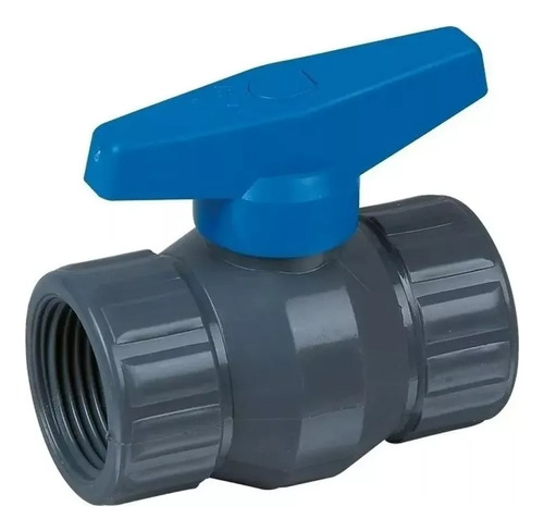 Llave De Paso Valvula Esferica Pvc Plastica 3/4 Pul Duke