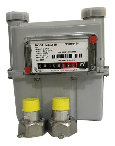 Medidor De Gas Mca. Elster Amco Mod. Bk - G4
