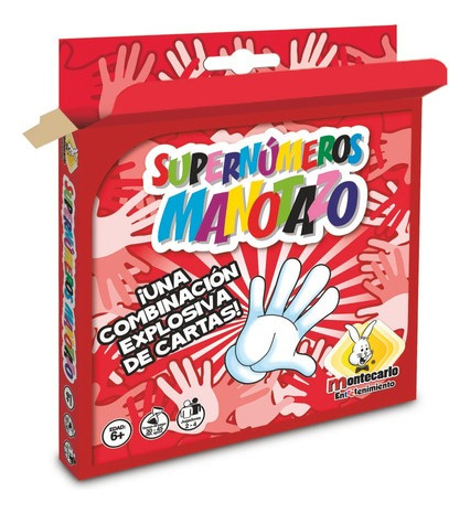 Super Números Manotazo, El Clásico Juego De Cartas