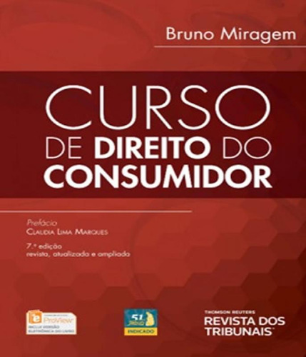 Livro Curso De Direito Do Consumidor - 07 Ed