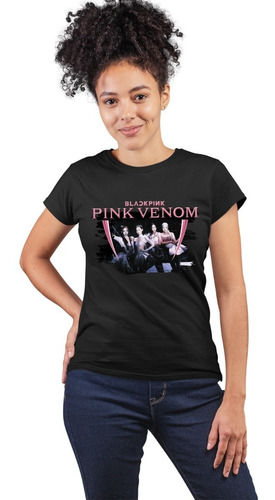 Playera Black Pink Venom Bailarinas World Tour Kpop Unisex