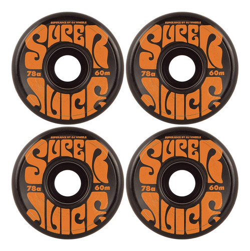 Oj Iii Monopatin Longboard Cruiser Rueda 60 Mm Super Juice