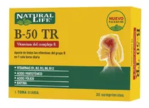 Comprar B 50 Complex X 30 Tabs. Natural Life 