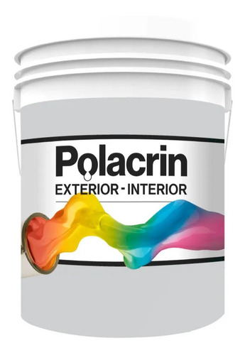  Latex Interior Exterior Polacrin Colores X 1 Lt - Ani