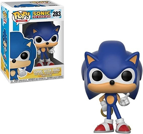 Funko Pop  Sonic The Hedgehog (with Ring) #283
