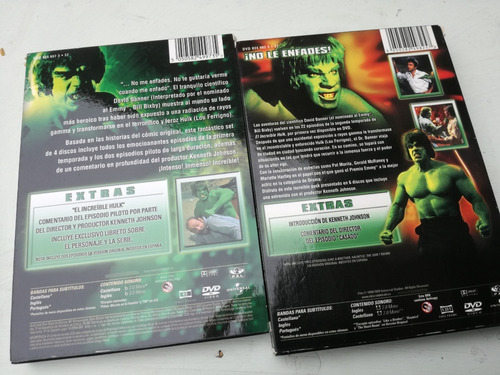 Hulk - Dvd - Temporada 1 + 2 - El Increible Hulk