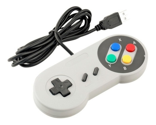 Joystick Usb Snes Raspberry Retropie Recalbox Retro [ Max ]