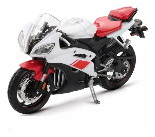 Motocicleta Colección Maisto Yamaha Yzf R6 Escala 1:18 Moto