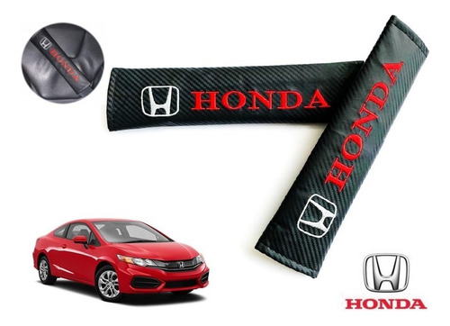 Par Almohadillas Cubre Cinturon Honda Civic Coupe 1.8l 2013