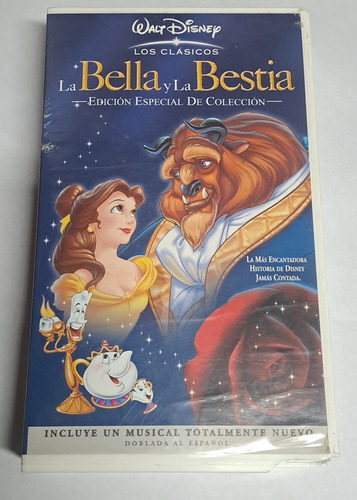La Bella Y La Bestia Vhs Original (Usado)